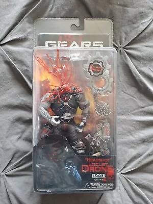 Buy NECA, Gears Of War, Headshit Locust Figure With Cog Tags • 45£