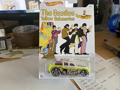 Buy Rare The Beatles Cockney Cab, Yellow Submarine By Hot Wheels • 6£