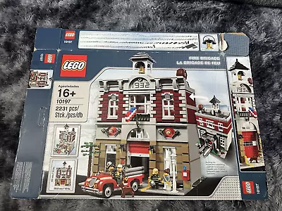 Buy LEGO Modular Buildings: Fire Brigade (10197) - BOX ONLY • 100£
