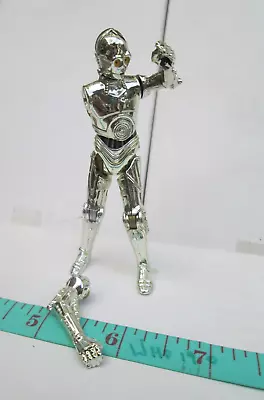 Buy Star Wars. 2006 Removeable Arm Gold Silver C3PO Figure • 15£