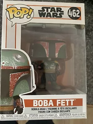 Buy Funko Pop! Star Wars: The Mandalorian - Boba Fett Vinyl Figure • 8£