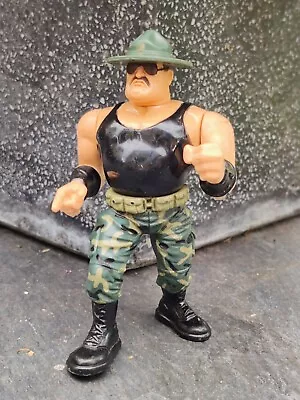 Buy 🤖 WWE / WWF: Wrestling Hasbro Sgt. Slaughter Action Figure (Working Action) • 9.99£