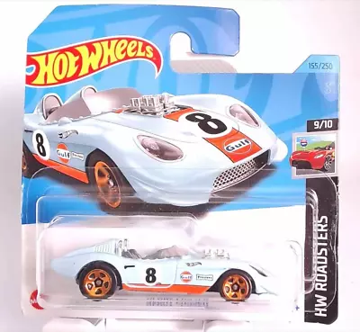 Buy Hot Wheels Glory Chaser (Gulf) HW Roadsters 55/250 Short Card 9/10 • 2.59£