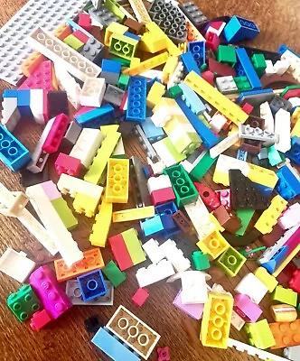 Buy Lego Bag Assorted 500g Clean Mixed Colours And Pieces Toy Plastic Authentic  • 7.50£