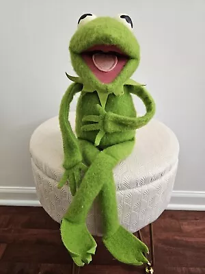 Buy Vintage 1976 Fisher Price Kermit The Frog Jim Henson Muppets 18  Felted Plush • 27.96£