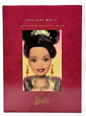 Buy 1997 Holiday Ball Porcelain Barbie Doll / Limited Edition / Mattel 18326 • 101.06£