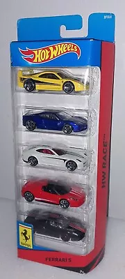 Buy Hot Wheels Ferrari 5 Pack BFB28 Enzo F40 458 Spider 430 Scuderia 612 Saglietti  • 57.50£