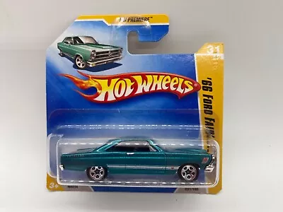 Buy Hot Wheels '66 Ford Fairlane GT #31 Metalflake Teal 2009 First Editions Sealed • 5.95£