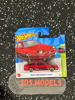 Buy TOYOTA AE86 SPRINTER TRUENO RED Hot Wheels 1:64 **COMBINE POSTAGE** • 3.95£