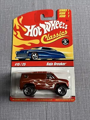 Buy Hot Wheels Classics Series 1 #15/25 - Baja Breaker - Spectraflame Orange Ltd Ed • 9.99£