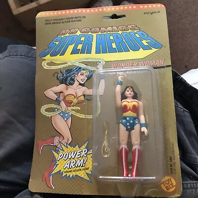 Buy Toy Biz Dc Comics Super Heroes Wonder Woman Action Figure With Power Arm * • 30£