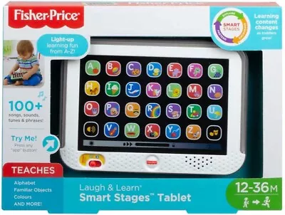 Buy Fisher-Price Laugh And Learn Smart Stages Tablet CDG33 • 24.99£