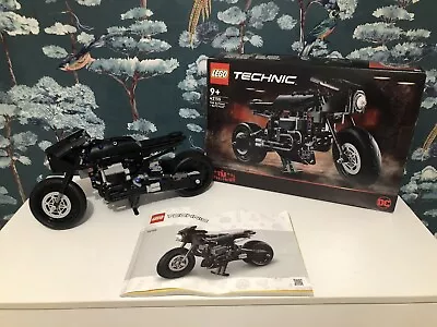 Buy Lego Technic The Batman Batcycle 42155 + Box + Instruction Manual • 21£