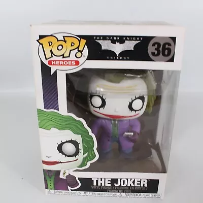 Buy Funko POP! Batman The Dark Knight Movie The Joker #36 • 12.99£