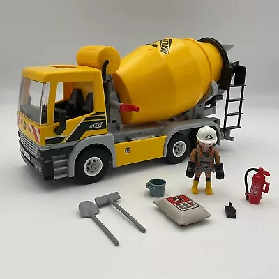 Buy Playmobil 9887 Cement Mixer Construction Complete Set With Accessories. • 28£