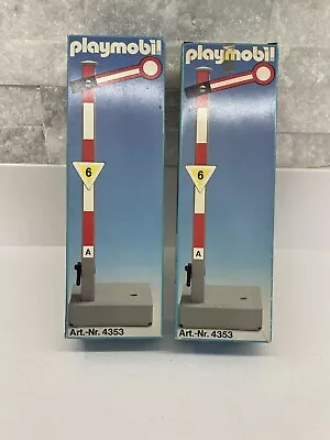 Buy Playmobil Train Manual Signals 4353 • 30£