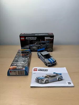 Buy Lego Speed Champions Nissan Skyline & Hot Wheels 5 Pack Bundle Fast And Furious • 15£