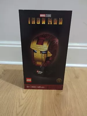 Buy LEGO Marvel Iron Man Helmet 76165 - Brand New/Sealed - Retired Set • 126.97£