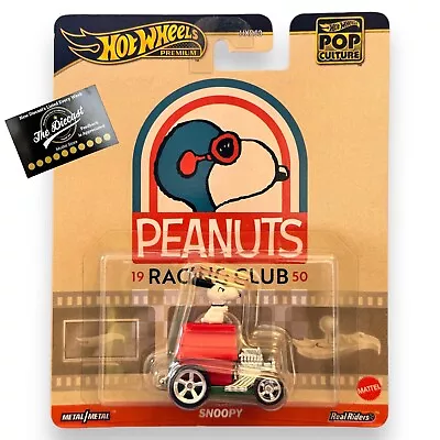 Buy HOT WHEELS PREMIUM Snoopy Peanuts Racing Club Pop Culture 1:64 COMBINE POST • 9.99£