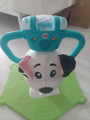 Buy Fisher-Price GHY03 Bounce And Spin Puppy Ride-On Toy • 25£