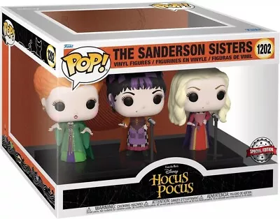 Buy Funko Pop Movie Moments Disney | Hocus Pocus | The Sanderson Sisters #1202 • 35£