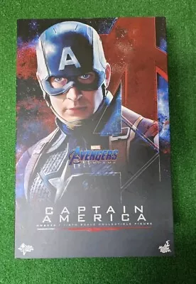 Buy Captain America, Avengers End Game, Hot Toys, MMS536, Sixth Scale Figure • 190£