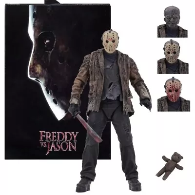 Buy NECA Freddy VS Jason Ultimate Jason Voorhees 7  Action Figure Toys Model Scenes • 39.99£