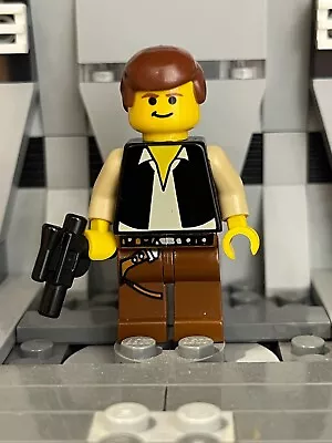 Buy LEGO Star Wars Han Solo Brown Legs With Holster Pattern Minifigure - Sw0045 2005 • 77.99£