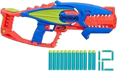 Buy Nerf DinoSquad Terrodak Dinosaur Blaster Toy 4 Dart Storage POWERFUL Outdoor Toy • 17.99£