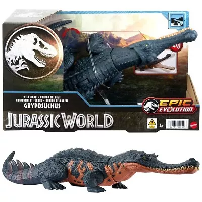Buy Jurassic World Wild Roar Gryposuchus Dinosaur Epic Evolution • 15.99£
