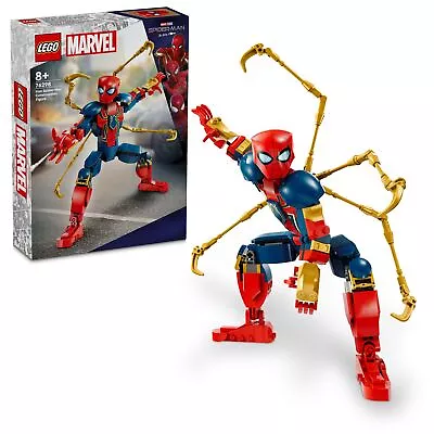 Buy LEGO Super Heroes: Iron Spider-Man Construction Figure (76298) • 19£