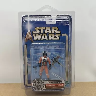 Buy Jorg Sacul (george Lucas) X-wing Pilot Star Wars Figure 3.75 Exclusive Star Case • 39.99£