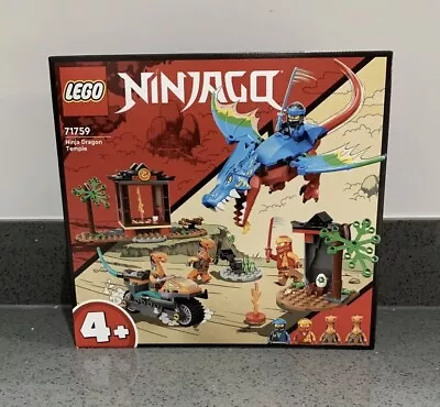 Buy LEGO 71759 Ninjago. Ninja Dragon Temple. Age 4+ NISB New Sealed Retired✅ • 28.99£