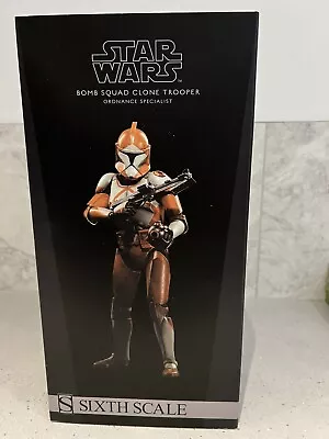 Buy Sideshow Collectibles Star Wars 1/6 Bomb Squad Clone Trooper Figure • 200£