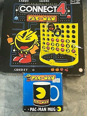 Buy Connect 4 Pac-man 7+ Hasbro Complete + Pac-Man Mug • 15£
