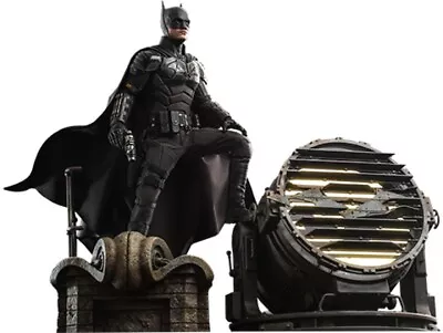 Buy Hot Toys 1:6 Batman And Bat-Signal - The Batman - Damaged Box • 360£