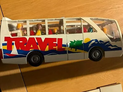 Buy PLAYMOBIL 3169 Coach Bus Travel Vehicle 2002 + Toy Figures + Suitcases Luggage • 25£