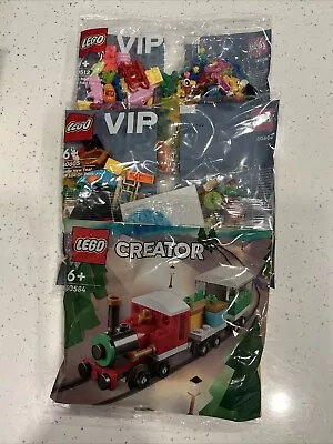 Buy Lego VIP Add On Packs X 3 - 40512 40605 30584 Brand New Sealed Polybags • 19£