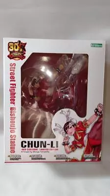 Buy Kotobukiya STREET FIGHTER Bishoujo Statue Chun-Li 1/7 PVC Figure Red Ver. • 324.31£