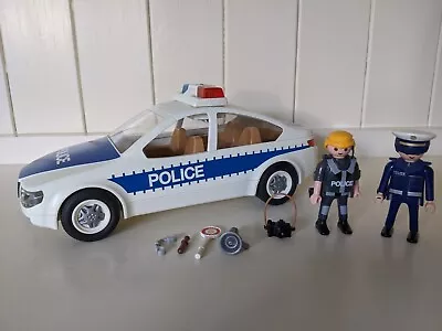 Buy Playmobil (2012) Police Car With Working Flashing Lights  • 17£