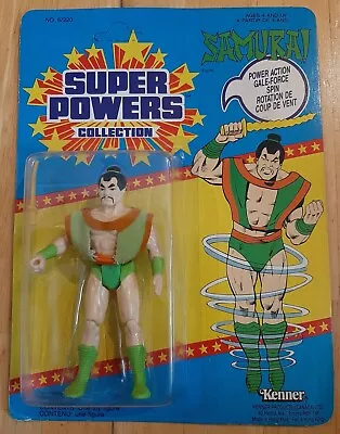 Buy Vintage Kenner Super Powers Samurai Action Figure Brand New Sealed Moc Afa Ukg • 269.99£