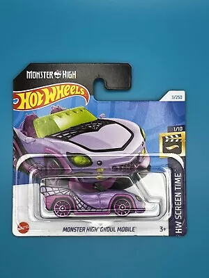 Buy Hot Wheels Monster High Ghoul Mobile • 3.25£