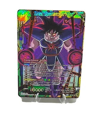 Buy Dragon Ball Super Saiyan Showdown- Turles Dominance At Hand BT15-151 SR NM/M • 1.40£