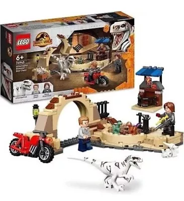 Buy Lego 76945 Jurassic World. Atrociraptor Dinosaur Bike Chase NISB Sealed Retired✅ • 16.85£