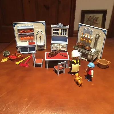 Buy Playmobil 5322 Kitchen For  Vintage Victorian Mansion House 5300 • 19.99£