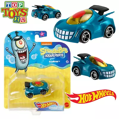 Buy Hot Wheels SpongeBob SquarePants PLANKTON 1:64 Scale Die Cast Character Car • 11.95£