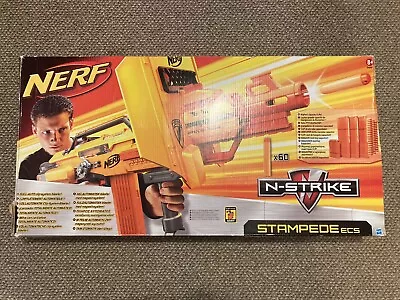 Buy Nerf N-Strike Stampede ECS Motorised Gun With Original Accessories Boxed • 30£