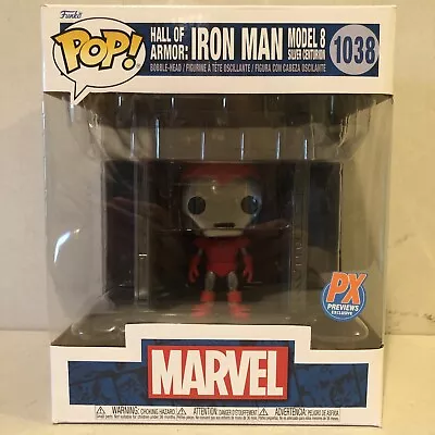 Buy Funko Pop Iron Man,Hall Of Armor,Silver Centurion Deluxe Vinyl Figure #1038 NEW • 12.99£