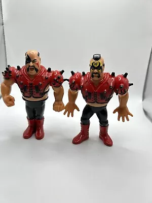 Buy 1991 Titan Sports WWF WWE Wrestinling Figure Legion Of Doom Animal & Hawk Hasbro • 29.99£