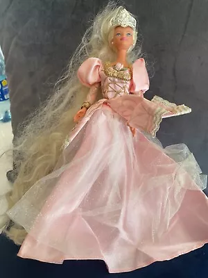 Buy Barbie Rapunzel, Barbie Magic Braid (back Marking China 1966) • 35.41£